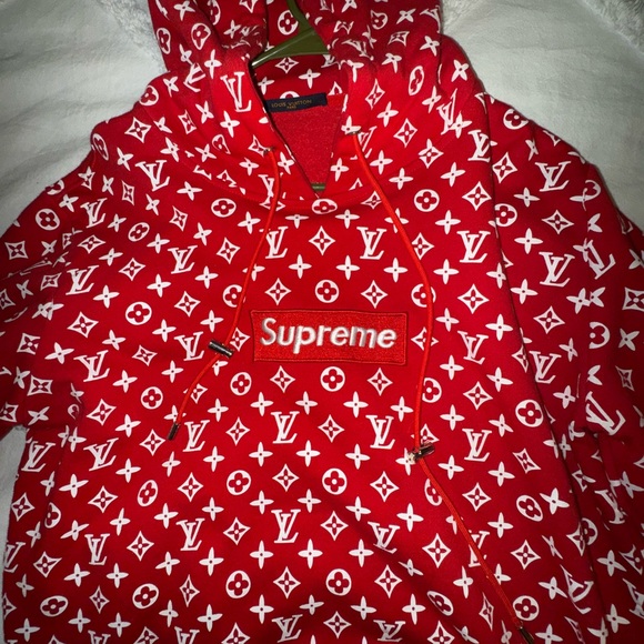 supreme louis vuitton hoodie